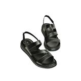 Fox Shoes Y555530403 Siyah Hakiki Deri Kadın Sandalet - 37