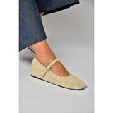Fox Shoes Z250800002 Bej Süet Günlük Kadın Ayakkabı