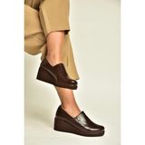 Fox Shoes Z602181660 Kahverengi Rustik Günlük Kadın Ayakkabı