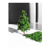 Foxart 1:100 Ölçek - 12 cm - Mimari Maket Diorama Minyatür Ağaç Modeli