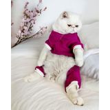 Foxie Polar Kedi Tulum Pijama M