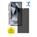 foxpower Samsung S24 Ultra Mat Hayalet Nano Cam Darbelere Karşı Dayanıklı Esnek Nano Ekran Koruyucu