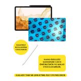 foxpower Samsung Tab S8 (Sm-X700) Nano Ekran Koruyucu Darbeye Tam Dayanıklı Esnek Nano Cam
