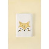 Foxy %100 Pamuk Bebek Havlusu Krem 50x75 cm