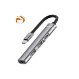 Foxyn Type C 3.5mm Kulaklık Ses USB C USB iPhone / Dizüstü PC Tak Çalıştır Çevirici Dönüştürücü OTG-19B