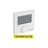 Fraenkische Dijital Oda Termostatı - Standart 230 V, Düz Beyaz