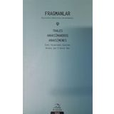 Fragmanlar: Kişilikleri-Doktrinleri-Alımlanmaları - Anaksimandros