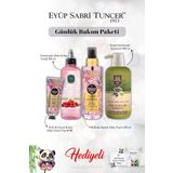 Frambuazlı Tonik,Vücut Spreyi Splash Silky Touch ve Kremi, Zeytinyağlı Şampuan ve Rosie