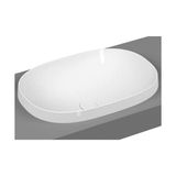 Frame 5652B403-0016 Tezgah Üstü Oval Lavabo, Clean, 55 Cm, Beyaz
