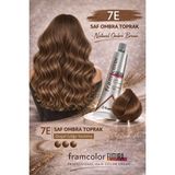 Framesi Framcolor Futura Saç Boyası 50 ml 4rv Kırmızımsı Mor - 7E SAF OBRE TOPRAK