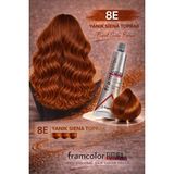 FRAMESİ Framcolor Futura Saç Boyası 50 ml 8e (yanık Siena Toprak)