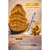 Framesi Framcolor Futura Saç Boyası 50 ml - 8KR AÇIK SARI KARAMEL