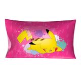 Franco Koleksiyon Pokemon Kız Anime Güzellik İpeksi Saten Standart Yastık Kılıfı Kılıfı 20x30 Saç ve Cilt için, (Resmi Lisanslı Ürün)