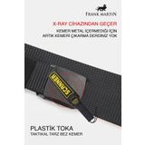 Frank Martin Plastik Tokalı Taktikal Tarz Bez Kemer