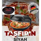 Frank & Müller Germany | Taş Fırın | Pizza, Lahmacun ve Grill Makinesi | Siyah