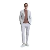 Frank Smart Erkek Chino Pantolon Slim Fit Bej 50