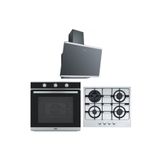 Franke Ankastre Set (FPJ 615 BK SS Davlumbaz - FHMA 604 XS Ocak -FSM 82 H XS BK Fırın)