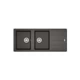 Franke Basis BFG 621-116 Sağ-Sol Damlalıklı Slate Grey Granit Evye