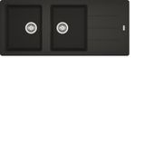 Franke Basis BFG 621 Nero Granit Evye