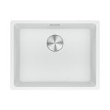 Franke Bianco Tezgah Altı Maris Granit Eviye 553 x 433 mm Beyaz Renkli Modern Tasarım