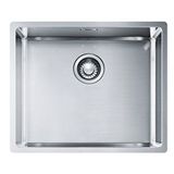 Franke Box Bxx 110-50/ Bxx 210-50 Tezgaha Sifir Paslanmaz Çelik Evye 127.0655.168 Gri