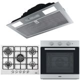 Franke FBI 705 GR/700 - FHNL 705 4G TC XS E - FSL 82 H XS Inox 3'lü Ankastre Set