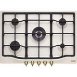 Franke Fch 755 4g Tc N Pw C Ankastre Ocak, Krem Renk, Classicline, Rustik, 75 cm - Doğalgaz