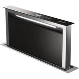 Franke FDW 908 IB XS B.Glass Downdraft Siyah Ankastre Davlumbaz