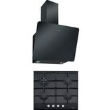 Franke FPJ615 V BK A+FHNG 604 4G TC BK C Siyah 2'li Ankastre Set