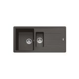 Franke Fragranit Eviye Basis BFG 651 Slate Grey 1.5 Gözlü Sağ-Sol Damlalıklı