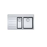 Franke FRANKE MYTHOS MYX 251-86 SOL DAMLALIK EVİYE Gri
