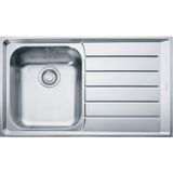 Franke Inox Neptun Nex 611 Tek Gözlü Sağ Damlalıklı Eviye (101.0656.165)