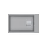 Franke Kubus 2 Kng 110-62 Stone Grey Tek Gözlü Damlalıksız Renkli Eviye
