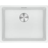Franke Maris MRG 110-52 Granit Evye, Bianco, Tezgahaltı, Tek hazne, 52x40 cm, Beyaz renk