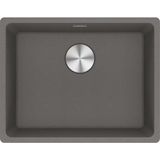 Franke Maris Mrg 110-52 Tezgâh Altı 553X433 mm Stone Grey Granit Eviye