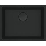 Franke - Mrg 110-52 Matt Black Tezgahaltı Granit Evye