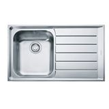 Franke Neptun Nex 611 Inox Sağ damlalıklı Eviye 101.0656.165 Gri