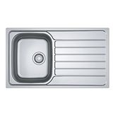 Franke Skx 611 Sağ Damlalıklı Spark Inox Tezgah Üstü Eviye 101.0712.364 Gri