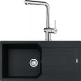 Franke Urban Ubg 611-100 Nero Granit Eviye-Active Plus Doccia Krom Batarya Seti