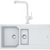 Franke Urban UBG 651-100 Bianco Granit Eviye-Active Plus Doccia Batarya Seti