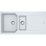 Franke Urban Ubg 651-100 Granit Evye, 1,5 Hazne, Bianco, 100X50 cm - Beyaz