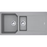 Franke Urban UBG 651-100 Stone Grey Renkli Granit Eviye
