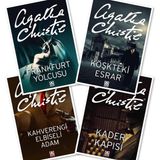 Frankfurt Yolcusu - Köşkteki Esrar - Kahverengi Elbiseli Adam - Kader Kapısı - 4 Kitap - Agatha Christie
