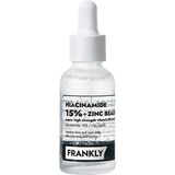 Frankly %15 Niacinamide & Çinko Boncuklu Serum 30 ml – Gözenek, Sebum & Leke Görünümü Karşıtı Cilt Serumu