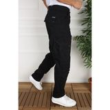 Frankness Jeans Pacos Kargo Pantolon Rahat Kesim Erkek Kargo Pantolon - Lacivert - 40