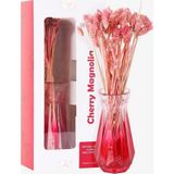 Frannita Cherry Magnolia Çiçekli Cam Vazolu Refilli Dekoratif Oda Kokusu 100ml