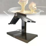 Franreader Elektrikli Raclette Peynir Eritici 1000W Ticari Yarım Yuvarlak Peynir Eritici Isıtıcı Paslanmaz Çelik Çok Fonksiyonlu Raclette Makine