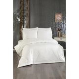 Fransız Dantelli Nuray Çeyizlik Nevresim Takımı Krem - 200 x 220 cm