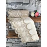 Fransız Güpürlü Fabella Kadife Havlu Takımı 50&90