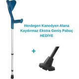Fransız Herdegen Evolution & Fun Koltuk Değneği / Kanedyen (1 Adet) - Turkuaz